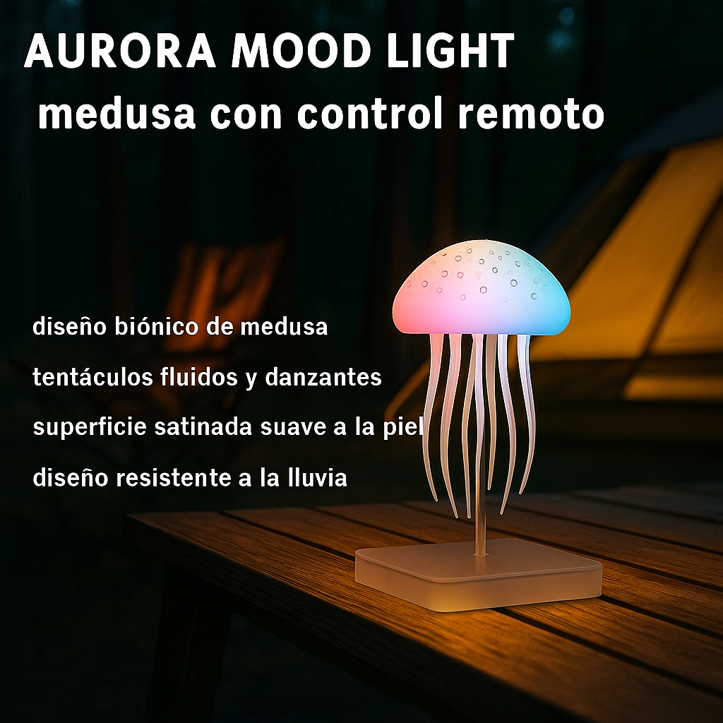 Lampara Relajante Medusa